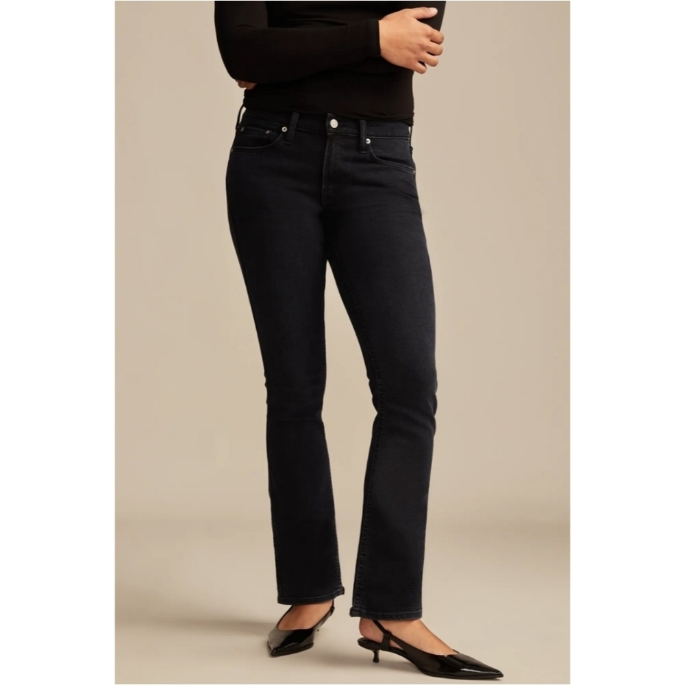 Lucky Brand Black Mid Rise Boot Jeans – Size 6/28R
